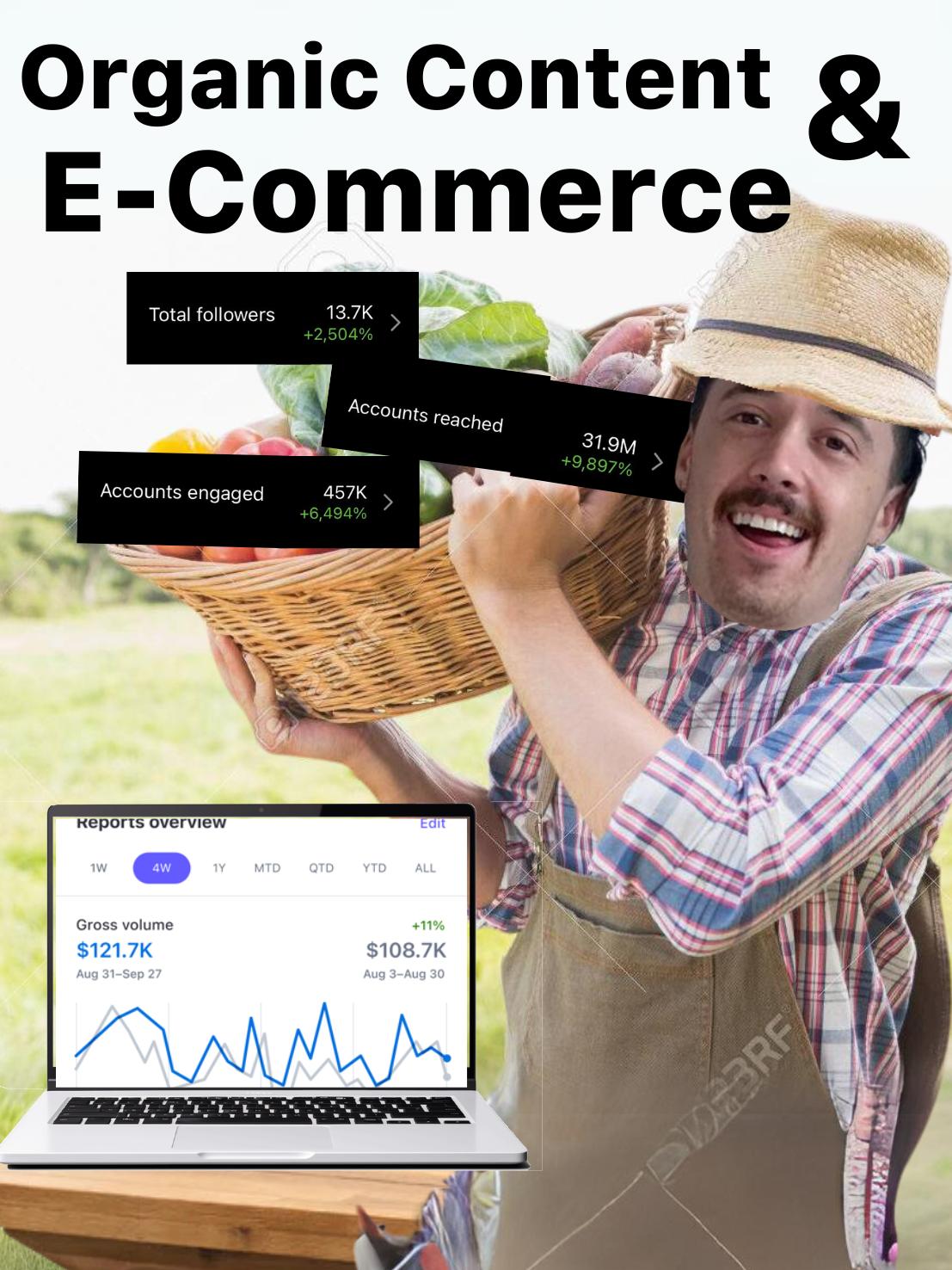 Organic Content & E Commerce